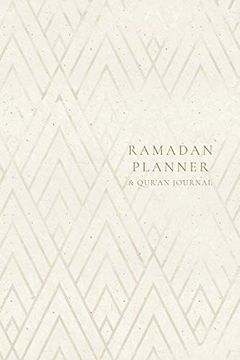 portada Ramadan Planner With Integrated Qur'an Journal: Gold Geometric: Focus on Spiritual, Physical and Mental Health (in English)