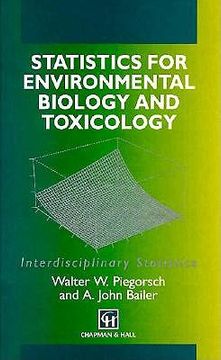 portada statistics for environmental biology and toxicology