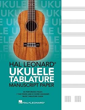 portada Hal Leonard Ukulele Tablature Manuscript Paper (en Inglés)