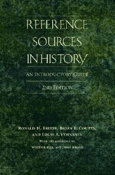 portada reference sources in history (en Inglés)