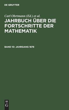 portada Jahrgang 1878 (German Edition) [Hardcover ] (in German)