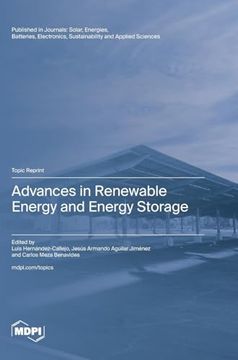 portada Advances in Renewable Energy and Energy Storage (in English)