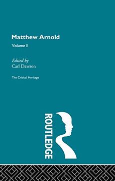 portada Matthew Arnold: The Critical Heritage Volume 2 the Poetry
