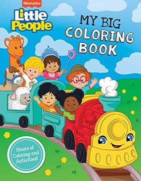 portada Fisher-Price Little People: My big Coloring Book (en Inglés)