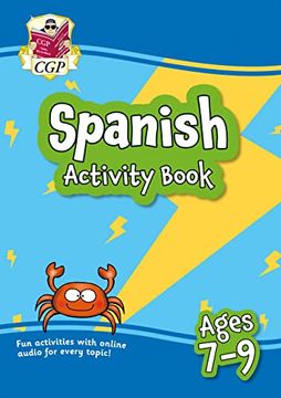 portada New Spanish Activity Book for Ages 7-9 (With Online Audio) (Cgp ks2 Activity Books and Cards) (en Inglés)