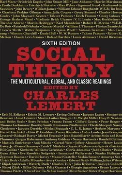 portada Social Theory: The Multicultural, Global, and Classic Readings (en Inglés)