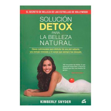 portada Solucion Detox Para la Belleza Natural (in Spanish)