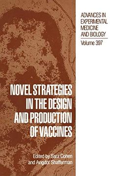 portada Novel Strategies in the Design and Production of Vaccines (in English)