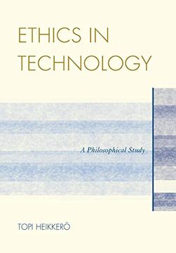 portada Ethics in Technology: A Philosophical Study (en Inglés)