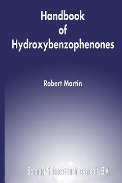 portada Handbook of Hydroxybenzophenones (en Inglés)