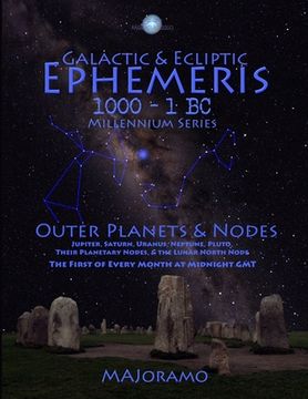 portada Galactic & Ecliptic Ephemeris 1000 - 1 BC (en Inglés)