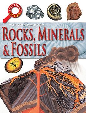 portada Rocks, Minerals & Fossils (en Inglés)
