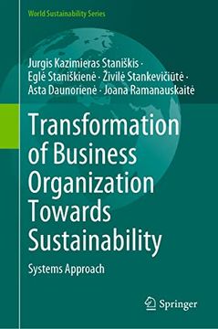 portada Transformation of Business Organization Towards Sustainability: Systems Approach (en Inglés)