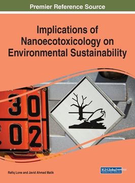 portada Implications of Nanoecotoxicology on Environmental Sustainability (en Inglés)