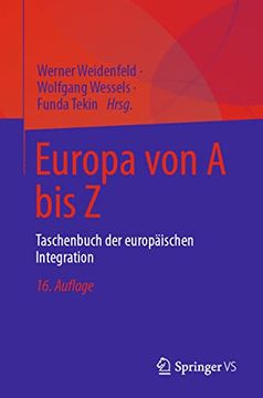 portada Europa von a bis z: Taschenbuch der Europäischen Integration (in German)