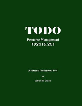 portada Td2015.201: Two Day/Page Project Manager (en Inglés)