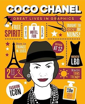 portada Great Lives in Graphics: Coco Chanel (en Inglés)