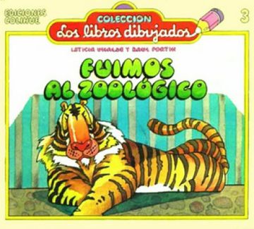 portada fuimos al zoológico (edición especial en cartón plastificado)