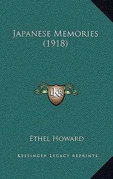 portada japanese memories (1918) (en Inglés)