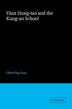 portada Y an Hung-Tao and the Kung-An School (Cambridge Studies in Chinese History, Literature and Institutions) (en Inglés)