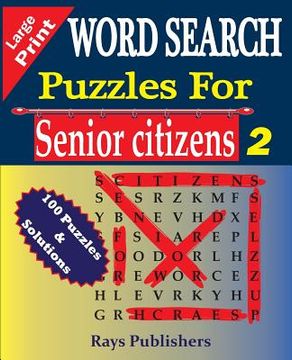 portada WORD SEARCH Puzzles for Senior Citizens (Large Print) (en Inglés)