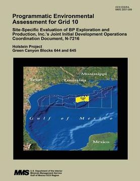 portada Programmatic Environmental Assessment for Grid 10 Site-Specific Evaluation of BP Exploration and Production, Inc.'s Joint Initial Development Operatio (en Inglés)