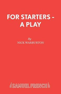 portada For Starters - A Play (en Inglés)