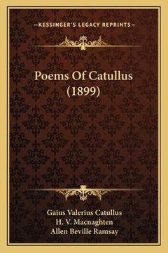 portada Poems Of Catullus (1899) (en Inglés)