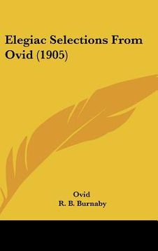 portada elegiac selections from ovid (1905) (in English)