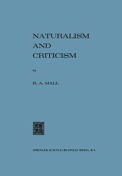 portada Naturalism and Criticism (en Inglés)