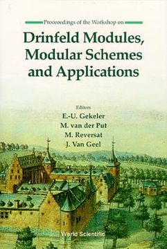 portada Drinfeld Modules, Modular Schemes and Applications: Proceedings of the Workshop - Workshop Alden-Biesen, 09 - 14 September 1996 