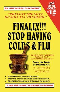 finally!!! stop having colds & flu