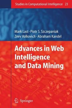 portada advances in web intelligence and data mining (en Inglés)