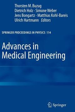 portada advances in medical engineering (en Inglés)