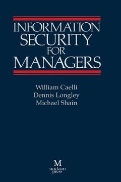 portada Information Security for Managers (en Inglés)
