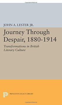 portada Journey Through Despair, 1880-1914: Transformations in British Literary Culture (Princeton Legacy Library)