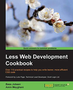 portada Less web Development Cookbook
