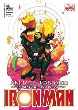 portada Iron Man  Los Anillos Del Mandarin  Vol 5