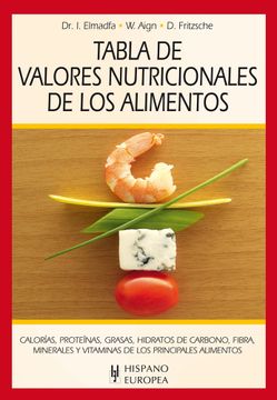 portada Tabla de Valores Nutricionales de los Alimentos