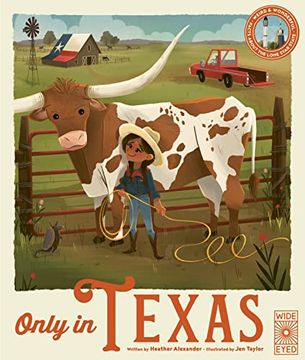 portada Only in Texas (Volume 2) (The 50 States, 2) (en Inglés)