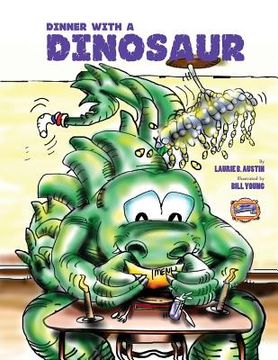 portada Dinner With A Dinosaur (en Inglés)