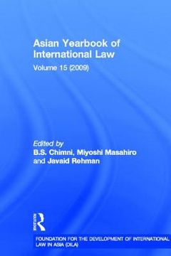 portada asian yearbook of international law 2009 (en Inglés)