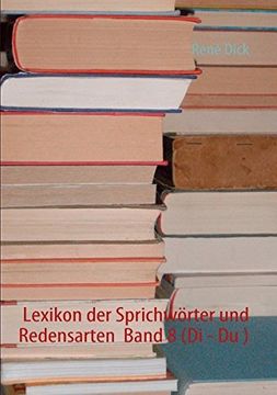 portada Lexikon der SprichwÃ¶rter und Redensarten  Band 8 (Di - Du ) (German Edition)