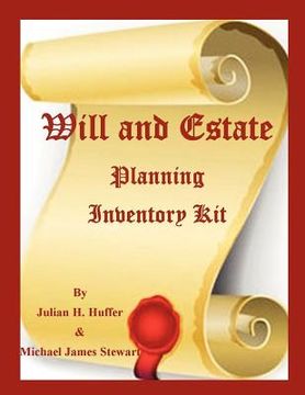 portada will and estate planning inventory kit (en Inglés)