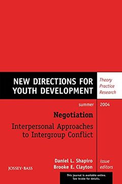 portada negotiation: interpersonal approaches to intergroup conflict