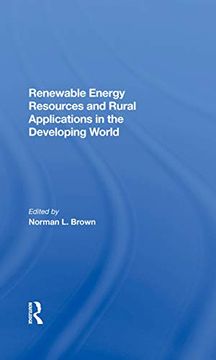 portada Renewable Energy Resources and Rural Applications in the Developing World (en Inglés)