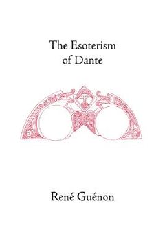 portada the esoterism of dante (en Inglés)
