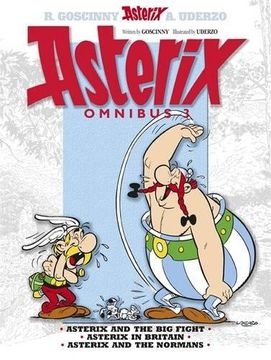 portada Asterix: Omnibus 3: Asterix and the Big Fight, Asterix in Britain, Asterix and the Normans (Paperback) (in English)