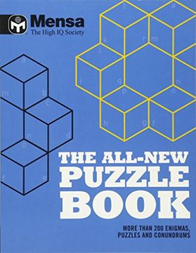 portada Mensa: The All-New Puzzle Book: More Than 200 Mensa-Derived Enigmas, Conundrums and Puzzles