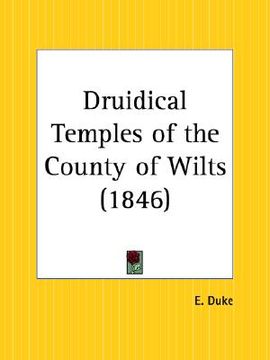 portada druidical temples of the county of wilts (en Inglés)